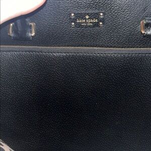 Kate Spade Black Textured Shoulder Bag